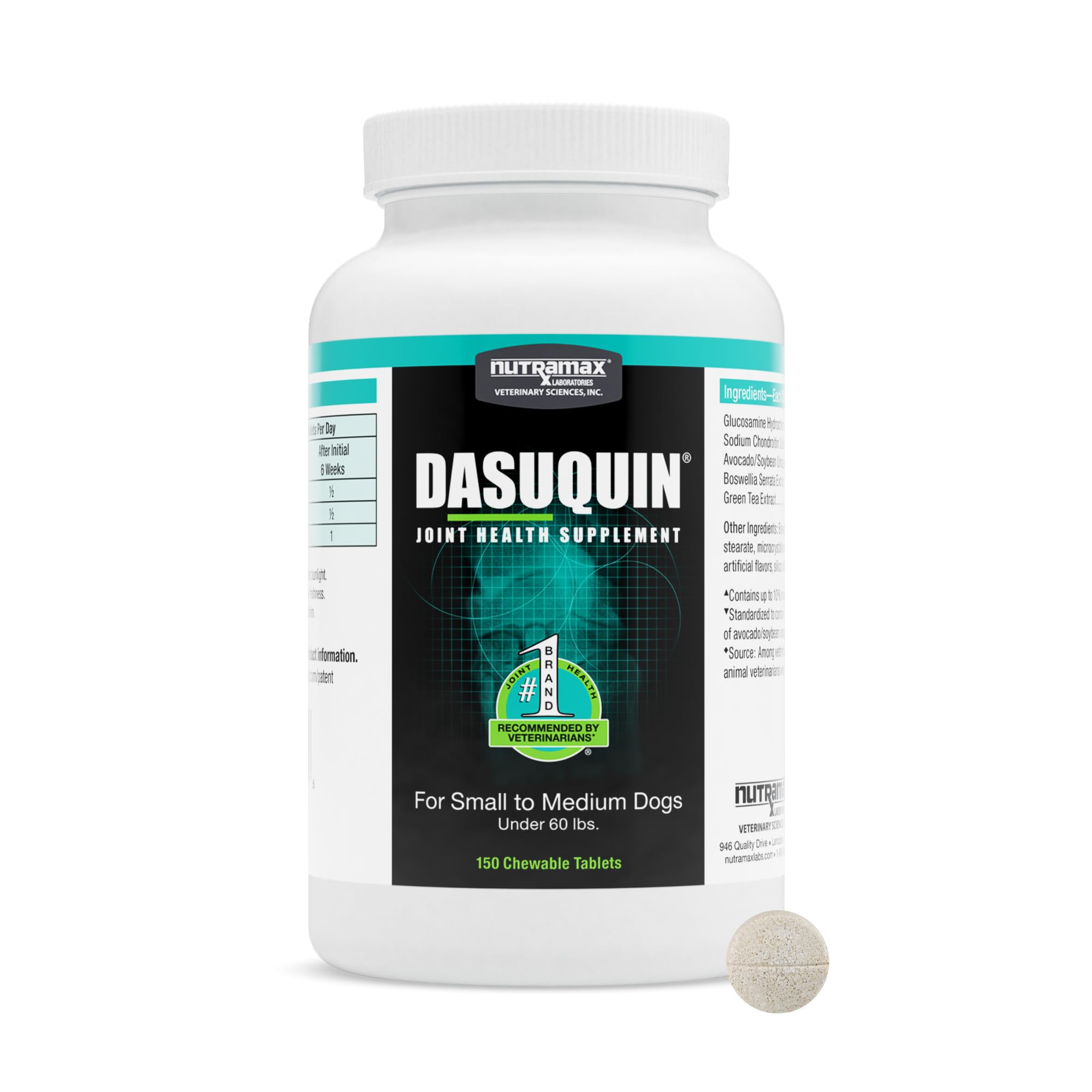 Nutramax Dasuquin comprimidos masticables para perros, soporte articular diario