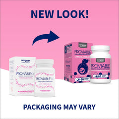 Nutramax Proviable: tabletas masticables para perros, sabor agradable para administración.