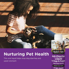 Nutri-Vet Antidiarrea: gotero para dosificación precisa en perros