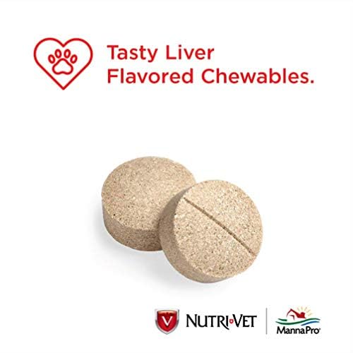 Nutri-Vet Aspirina para perros grandes, dosificación simple para administrar dosis con seguridad.