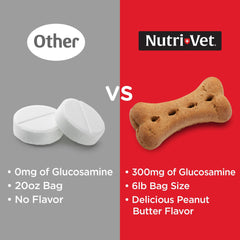 Nutri-Vet galleta crujiente: detalle de textura para articulaciones.