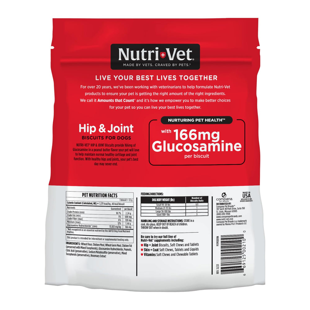 Sabor cacahuete Nutri-Vet: snack delicioso con apoyo suave de articulaciones.