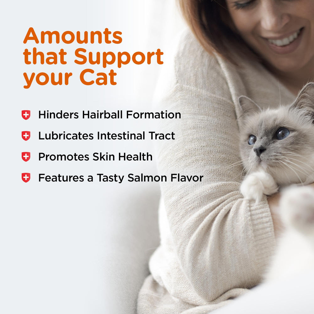 Apoyo a la digestión con Nutri-Vet Hairball Paw Gel para gatos