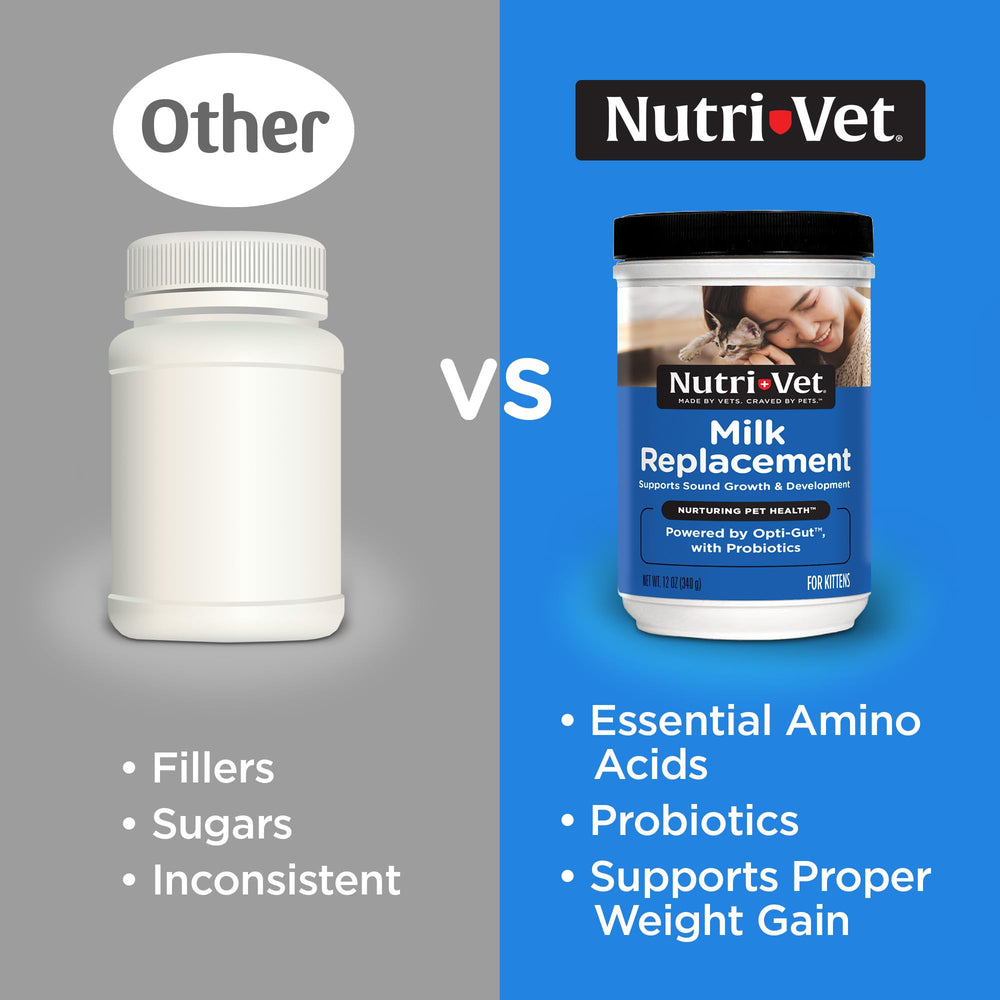 Nutri-Vet probióticos Opti-Gut en polvo para gatitos, apoyo digestivo