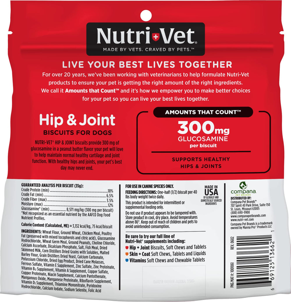 Uso diario de Nutri-Vet facilita movilidad y bienestar en perros grandes.
