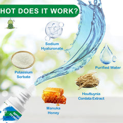 NUTRIARISE gotas para ojos: dragón barbudo, limpieza suave.