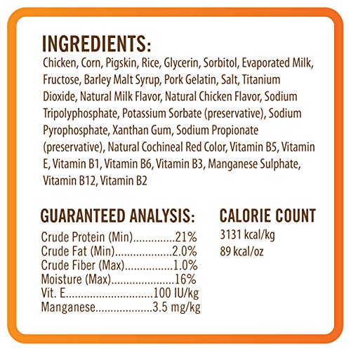 NutriChomps chien heureux, friandise savoureuse et satisfaisante.