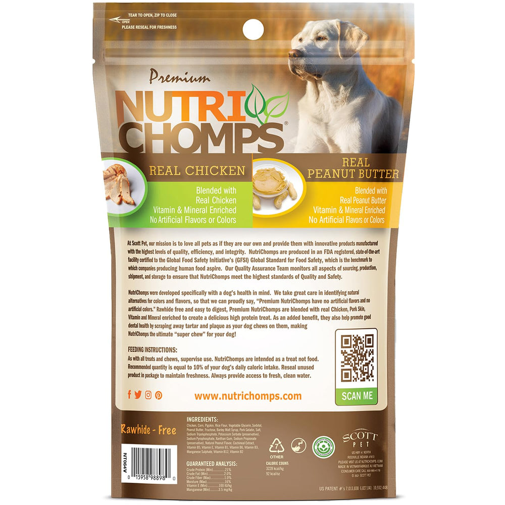 NutriChomps envase-recerrable: empaque práctico para conservar frescura
