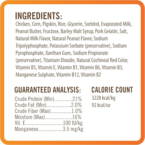 NutriChomps proteina-alta: fuente proteica de pollo y piel en cada bocado