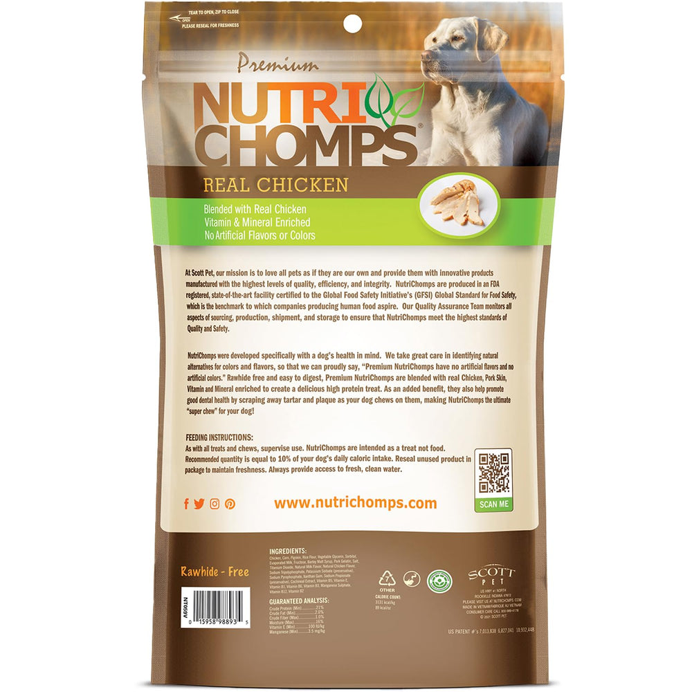 NutriChomps twists en bolsa para recompensa durante el entrenamiento