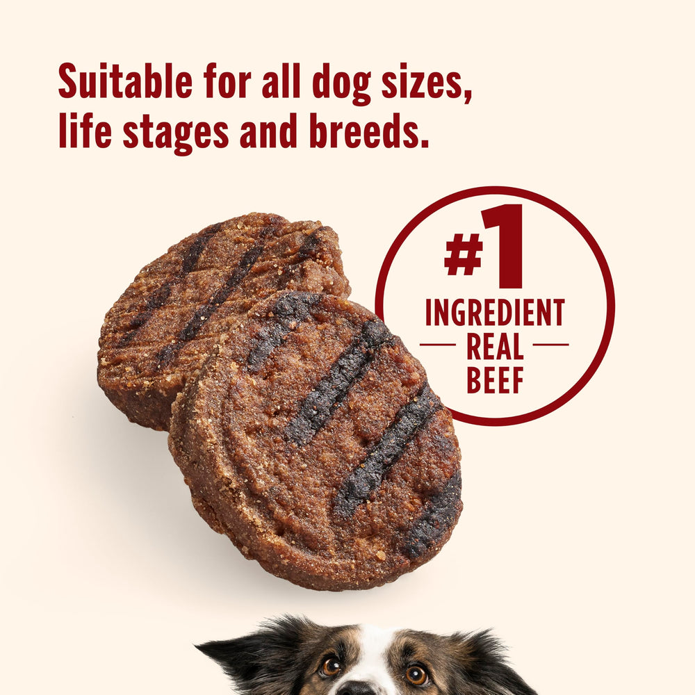 Nutrish Burger Bites: porciones de 5 oz para entrenar o premiar.