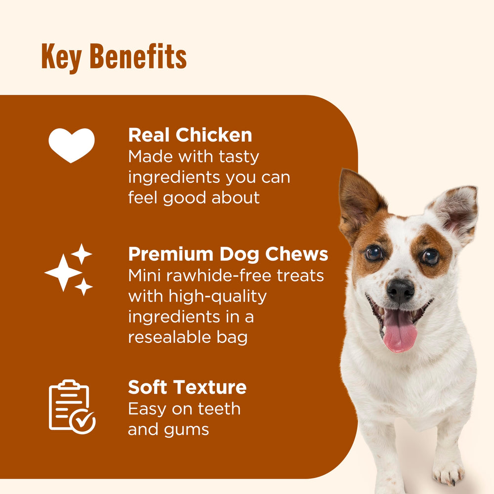 Nutrish Sopa Bones Minis, tamaño mini ideal para perros pequeños.