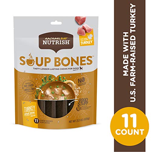 Huesos de Sopa Nutrish con centro de carne tierno para perros