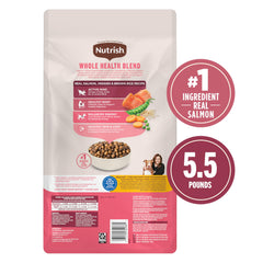 Rachael Ray Nutrish croquetas con omega-3 y omega-6; piel y pelaje saludables.