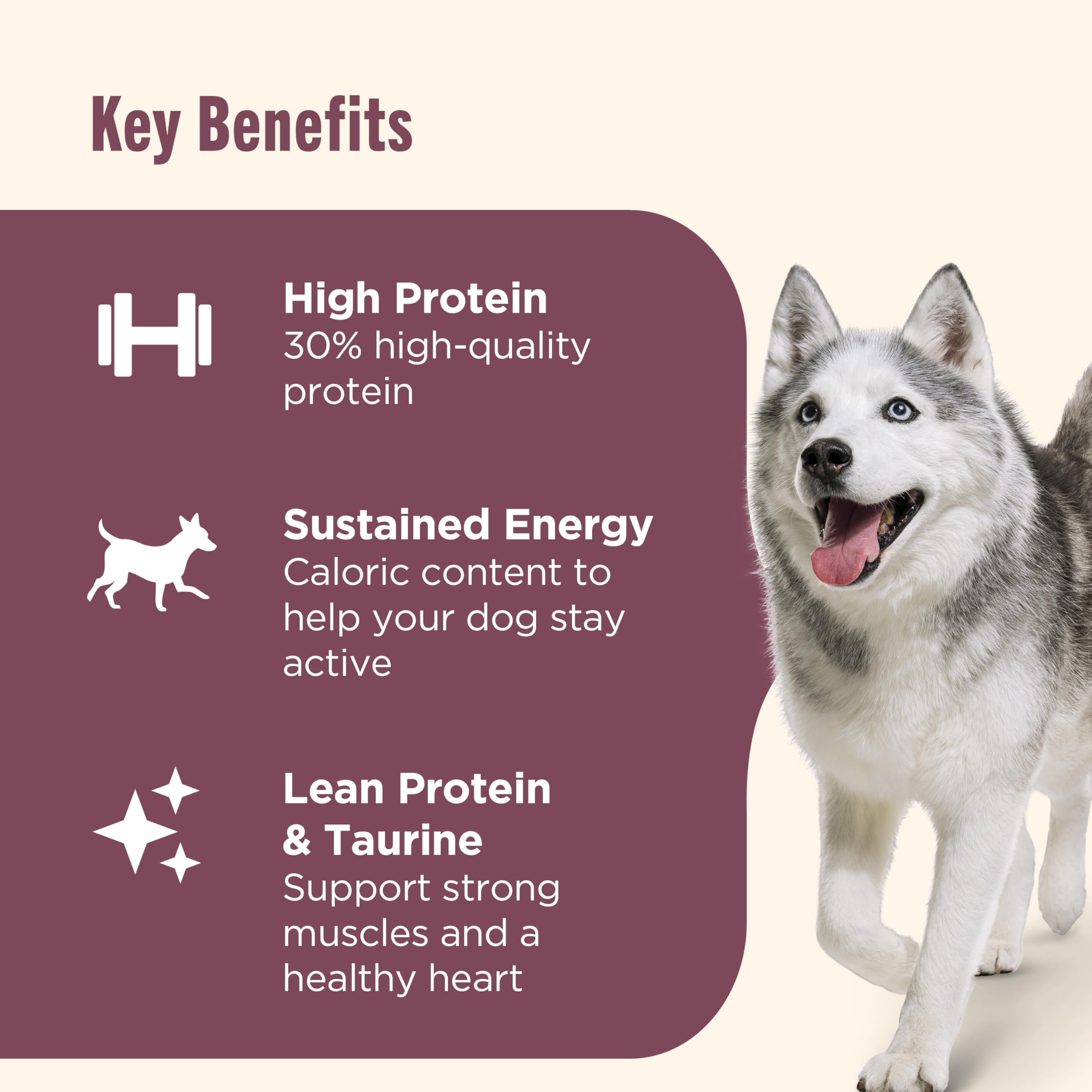 Nutrish Peak taurina añadida para apoyo al corazón