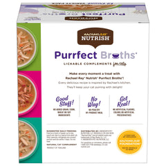 Nutrish Purrfect Broths atún sabroso, variedad para enriquecer la comida de tu gato.
