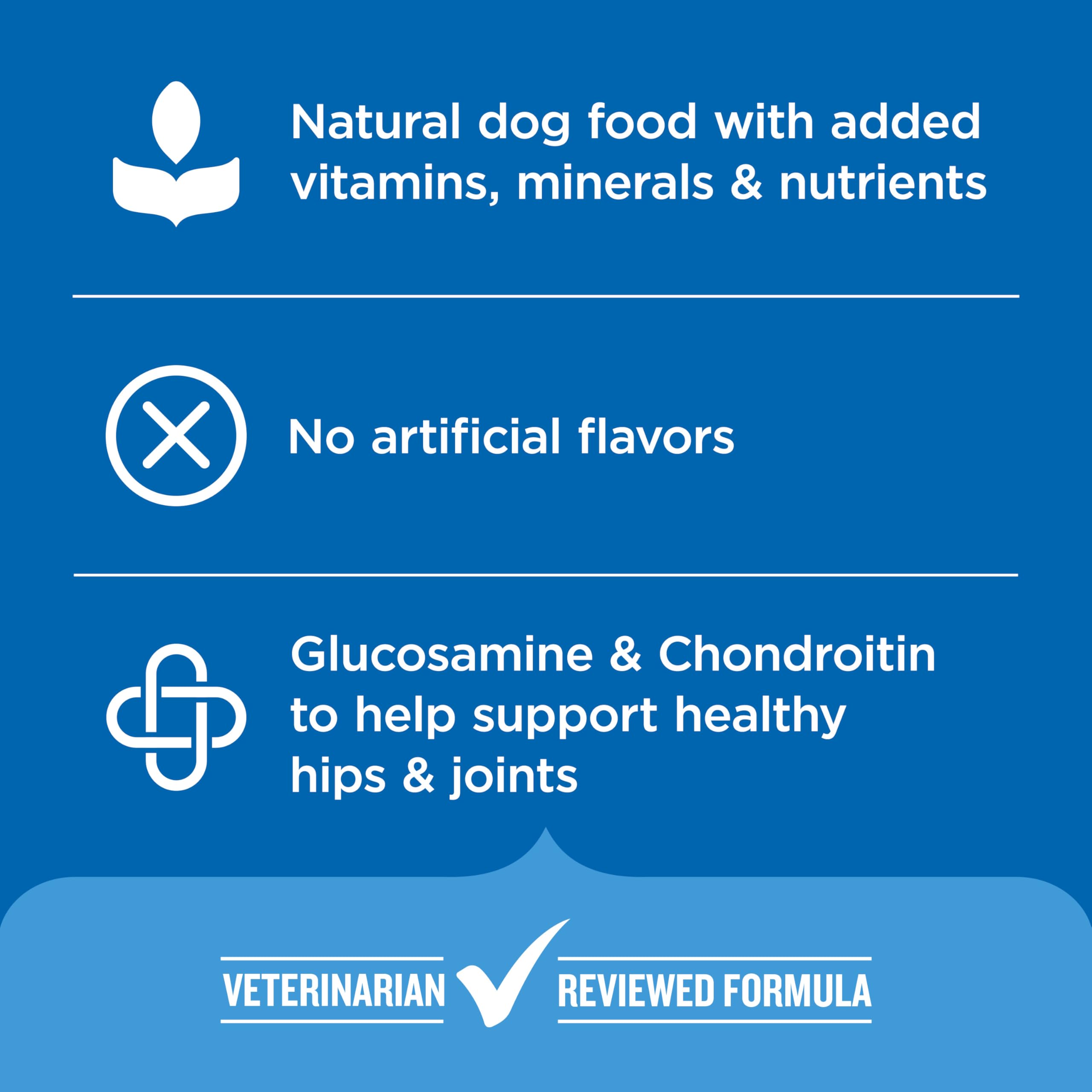 Nutrish Rachael Ray, glucosamina y condroitina para articulaciones de perros grandes