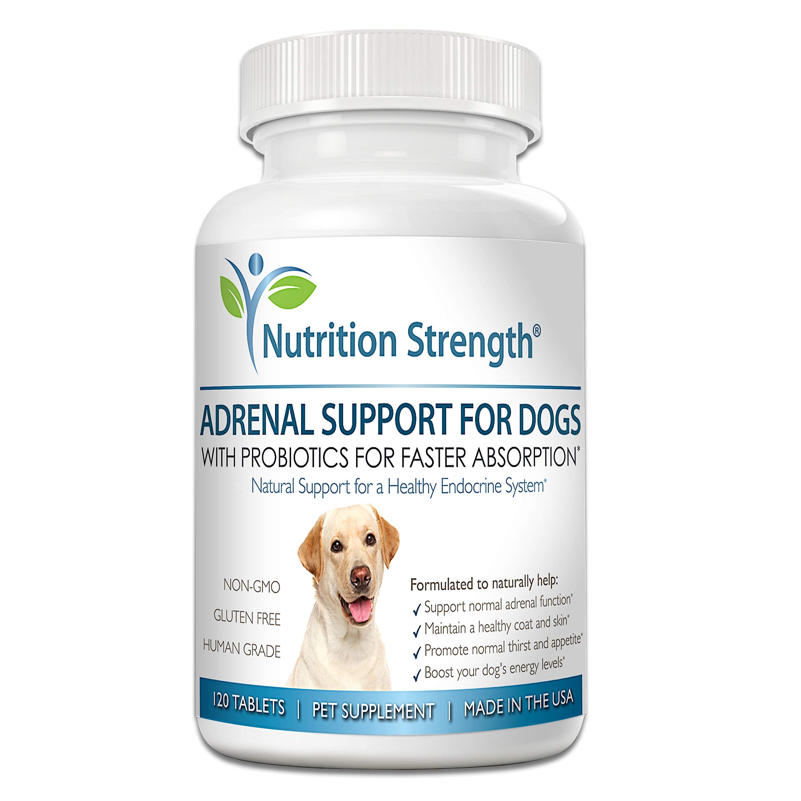 Garantía de 365 días en Nutrition Strength Adrenal Support para perros.