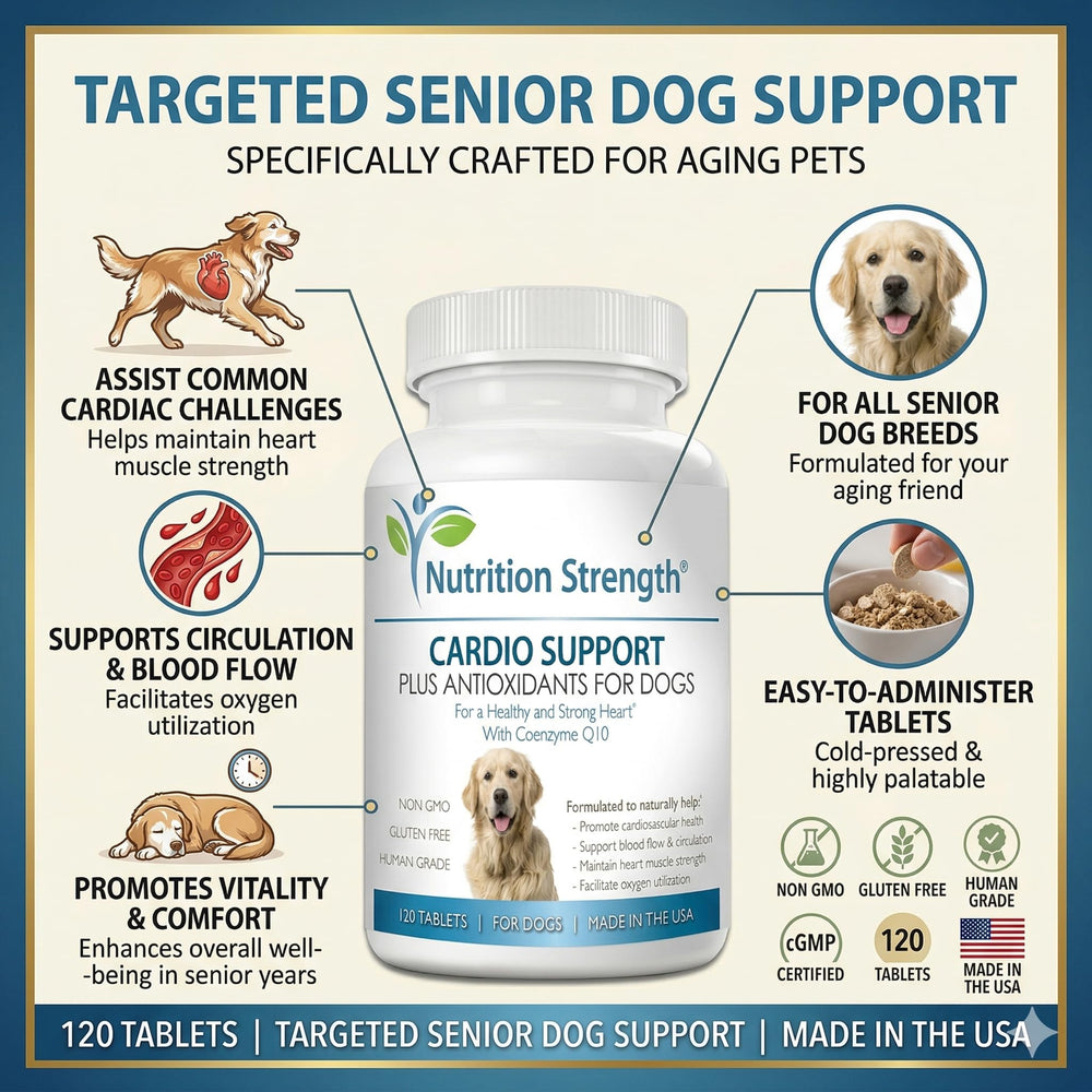 Control de calidad de Nutrition Strength para perros y seguridad.