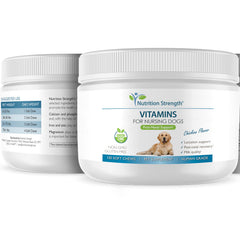 Apoyo a la producción de leche en perros lactantes con Nutrition Strength.