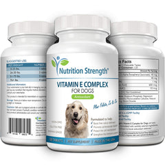 Comprimidos con selenio y folato para el sistema inmune de perros Nutrition Strength.