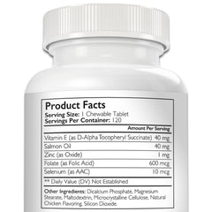 Vitamina E para perros, fórmula para la salud cardiovascular y vitalidad.