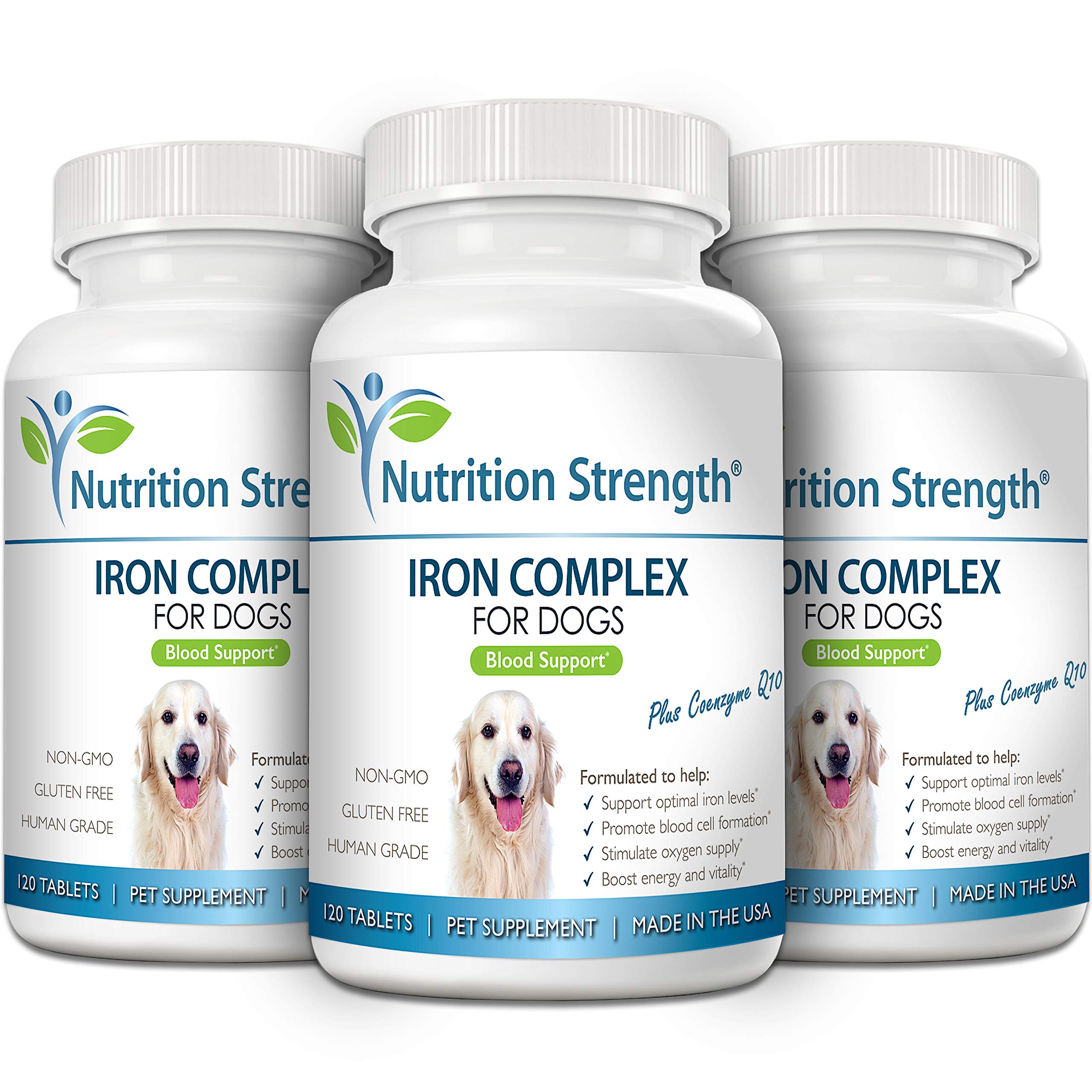 Vitaminas folato y B12 en Nutrition Strength para perros.