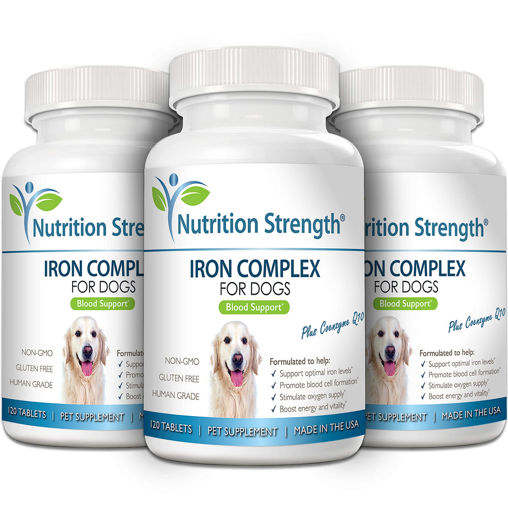 Vitaminas folato y B12 en Nutrition Strength para perros.