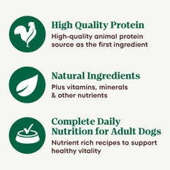 Nutro fórmula con proteína real como primer ingrediente para la energía diaria.