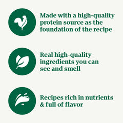 Ingredientes de calidad y proteína base Nutro