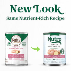 Nutro dieta de Ingredientes Limitados, textura cremosa en lata para perros adultos
