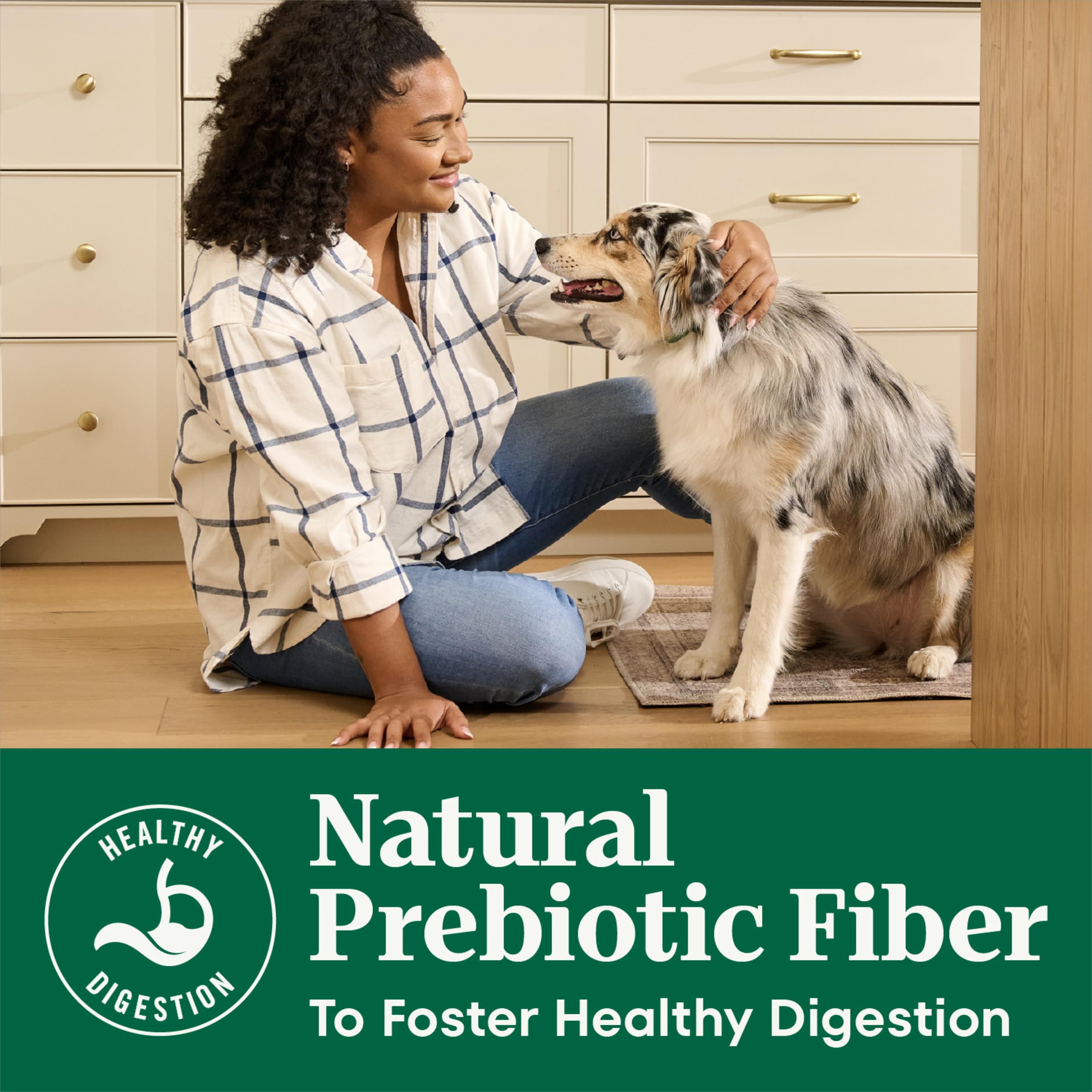 Nutro Natural Choice energía saludable para perros adultos en cada porción.