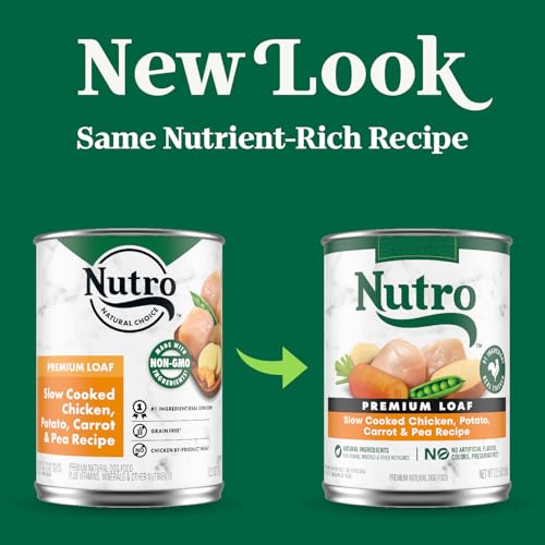 Nutro Natural Choice Lata Pollo Adulto: receta sabrosa y sin granos para perros adultos