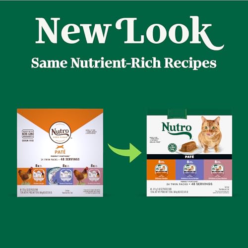 Nutro Pate Chicken-Liver en bandeja: sabor variado para gatos exigentes