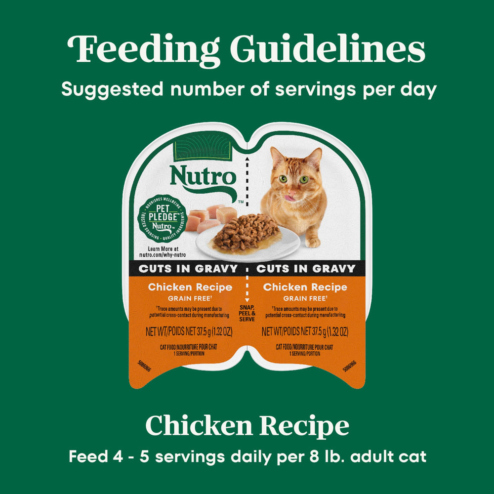 Nutro Perfect Portions comida húmeda premium para gatos adultos