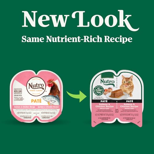 Nutro Perfect Portions Paté Salmón y Pollo, porciones dobles para comidas diarias fáciles.