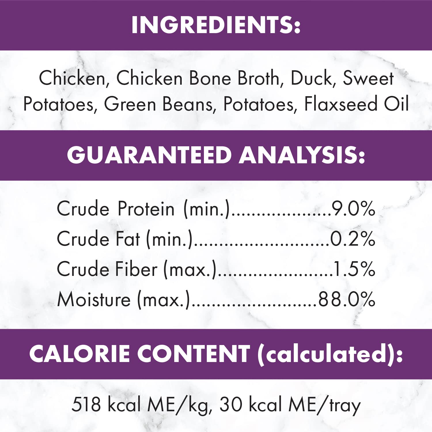 Nutro recetas pollo-pato en caldo óseo, práctico como snack para perros.