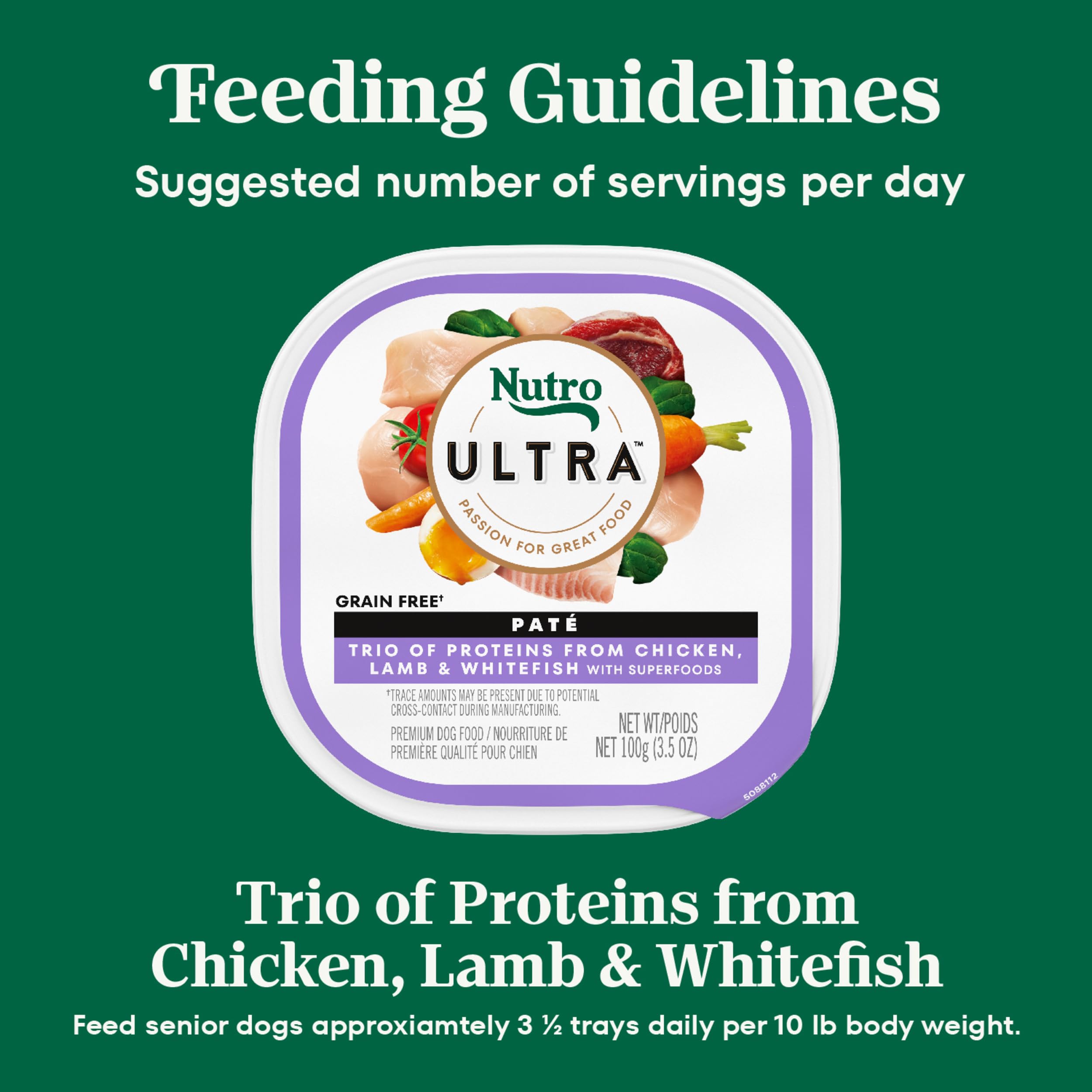 Nutro Ultra Ingredientes Reconocibles, ingredientes reales y familiares