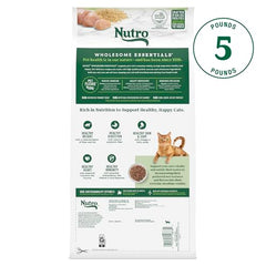 Nutro Wholesome Essentials bolsa de 5 libras, conveniencia para alimentar a tu gato.
