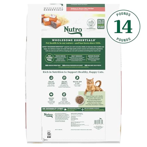Bolsa de 14 libras de Nutro Wholesome Essentials para alimentación diaria.