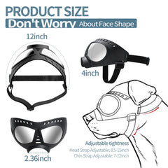 Gafas NVTED con ajuste de correa para diferentes cabezas y comodidad.