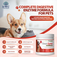 Dosis fácil de Total-Zymes para perros y gatos.
