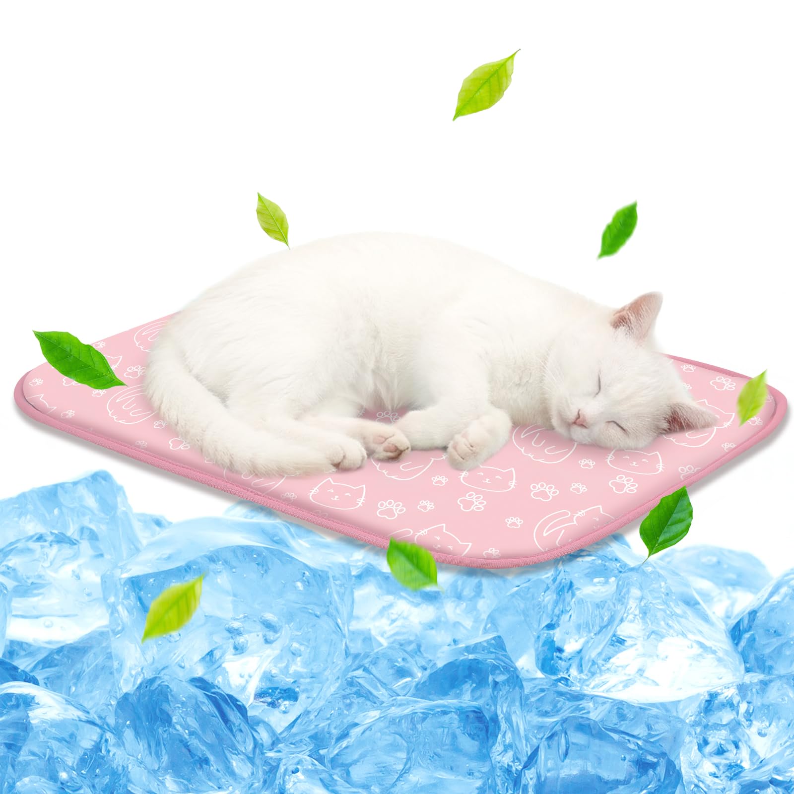 NWK Manta Enfriante Seda de Hielo frente, sensación fresca al instante para tu mascota.