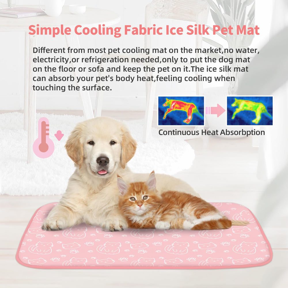 NWK Manta Enfriante Seda de Hielo para sofá, mantiene a tu mascota cómoda.