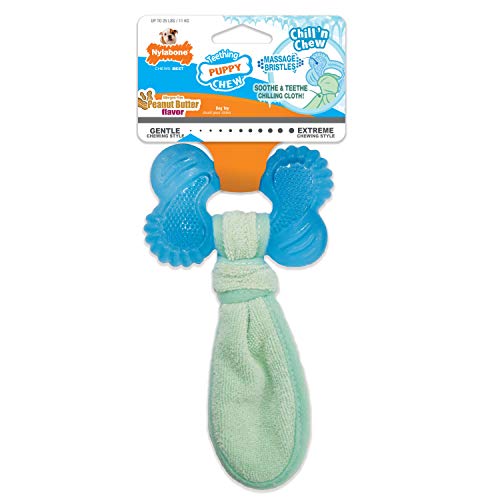 Nylabone alivio frío encías durante la dentición