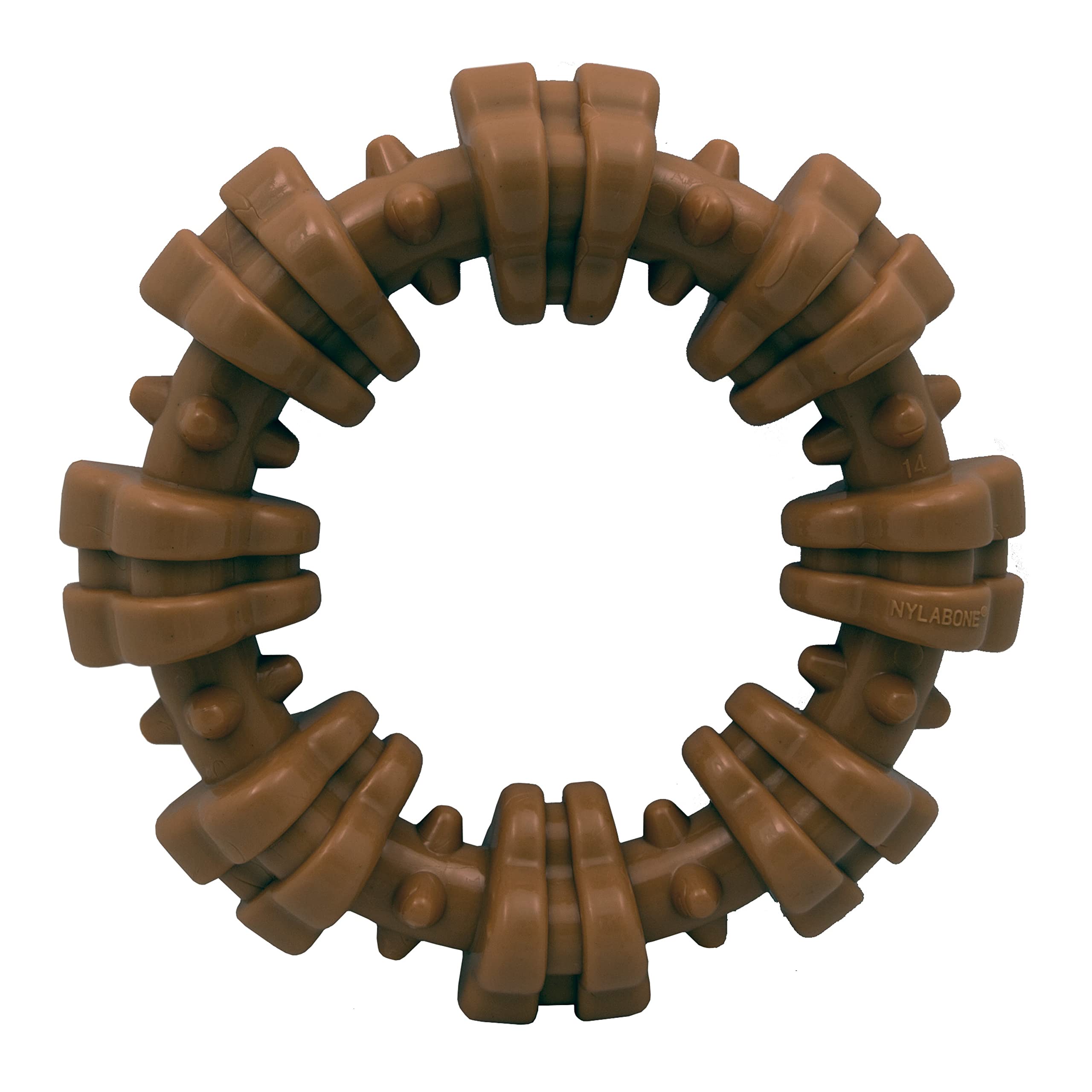 Nylabone Anillo texturizado: poder de masticar para perros pequeños.
