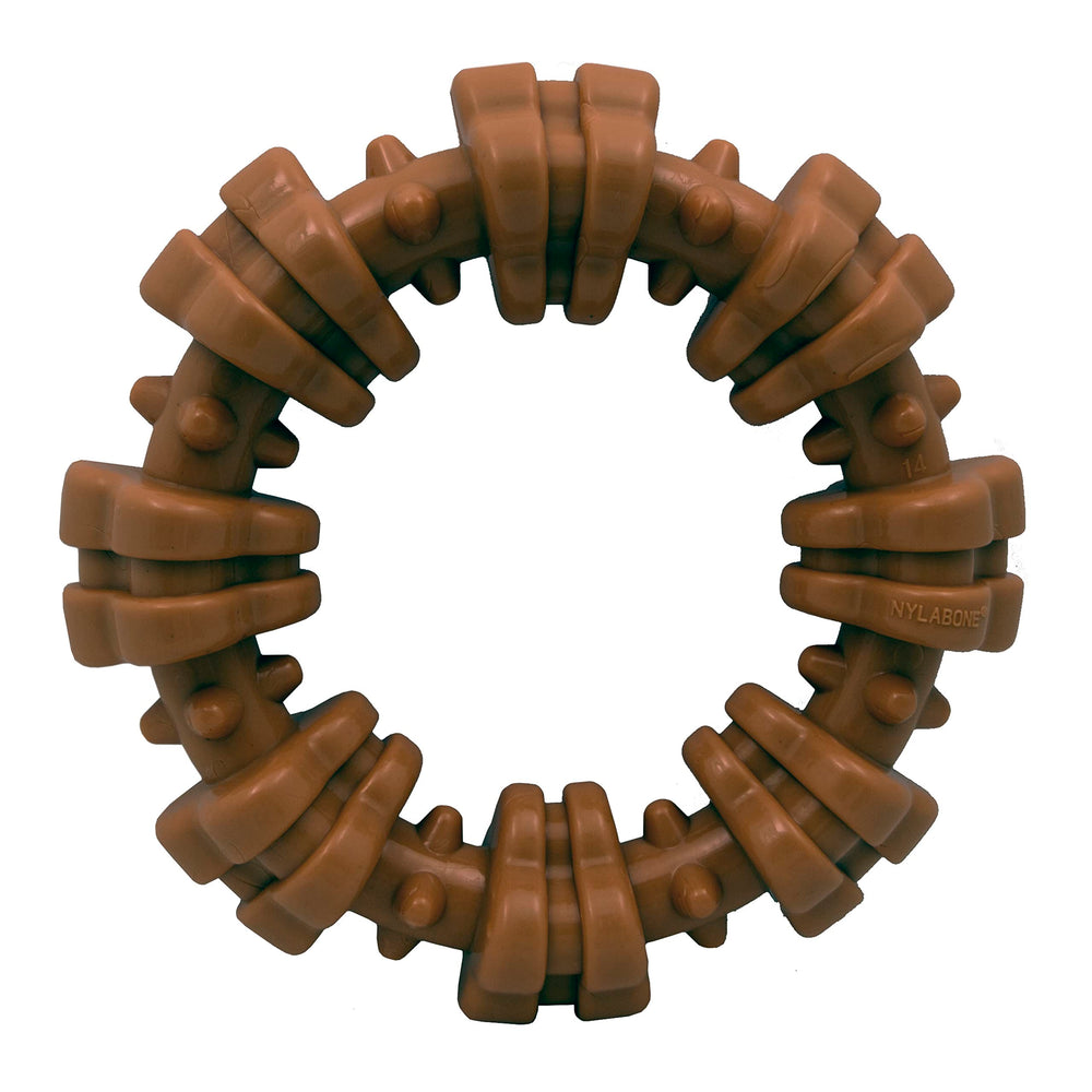 Nylabone Anillo texturizado: poder de masticar para perros pequeños.
