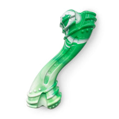 Nylabone Curvy h ove o dental poder, ideal para perros fuertes que muerden.