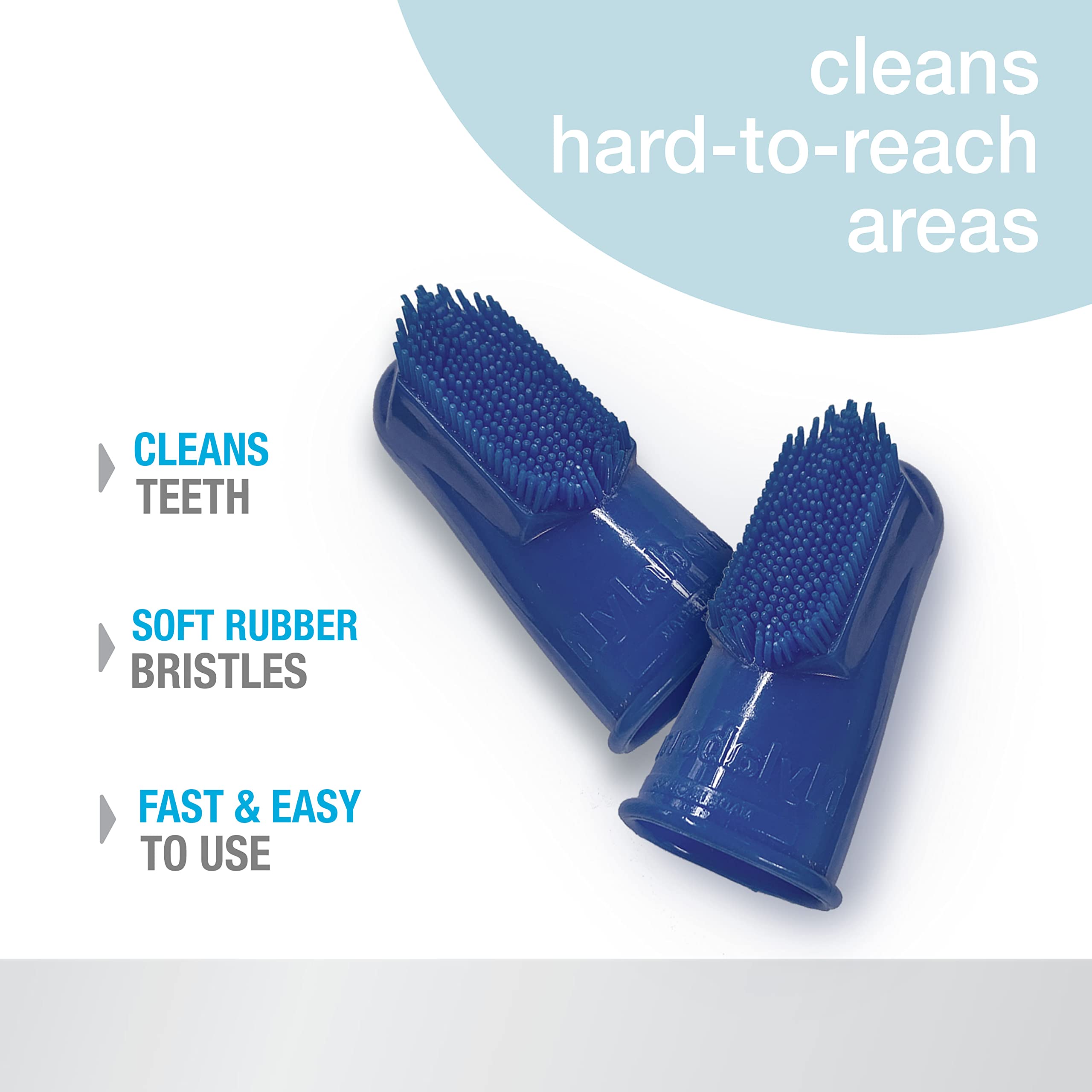 Nylabone fibras suaves en cepillo de dedo dental