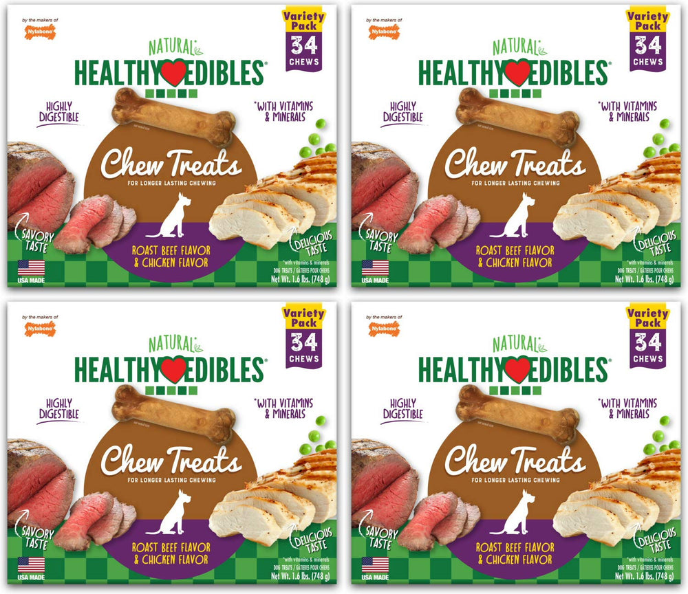 Nylabone Healthy Edibles: ingredientes selectos para una experiencia de sabor irresistible